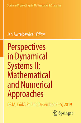 Kartonierter Einband Perspectives in Dynamical Systems II: Mathematical and Numerical Approaches von 