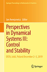 eBook (pdf) Perspectives in Dynamical Systems III: Control and Stability de 