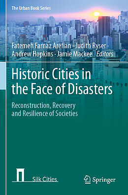 Couverture cartonnée Historic Cities in the Face of Disasters de 