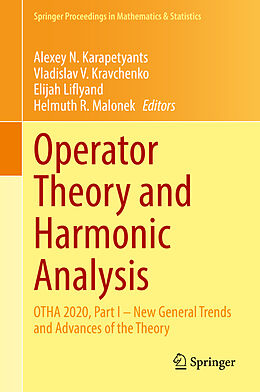 Fester Einband Operator Theory and Harmonic Analysis von 