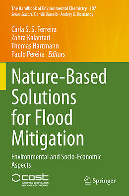 Couverture cartonnée Nature-Based Solutions for Flood Mitigation de 