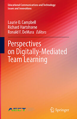 Livre Relié Perspectives on Digitally-Mediated Team Learning de 