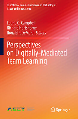 Couverture cartonnée Perspectives on Digitally-Mediated Team Learning de 