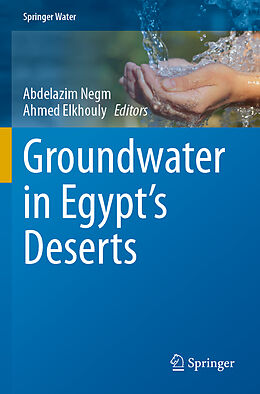 Couverture cartonnée Groundwater in Egypt s Deserts de 