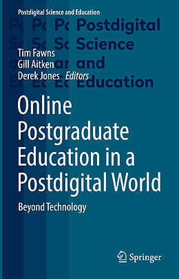 Livre Relié Online Postgraduate Education in a Postdigital World de 