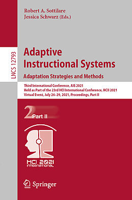 Kartonierter Einband Adaptive Instructional Systems. Adaptation Strategies and Methods von 