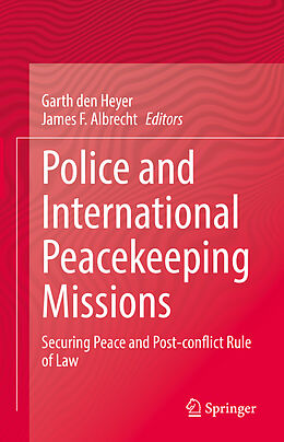 Livre Relié Police and International Peacekeeping Missions de 