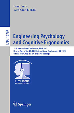 E-Book (pdf) Engineering Psychology and Cognitive Ergonomics von 