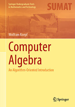 Livre Relié Computer Algebra de Wolfram Koepf