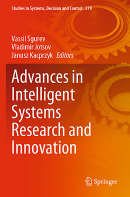 Couverture cartonnée Advances in Intelligent Systems Research and Innovation de 