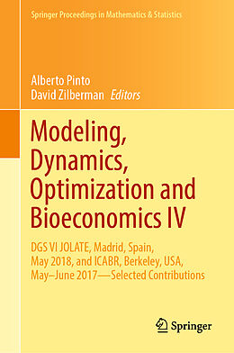 Fester Einband Modeling, Dynamics, Optimization and Bioeconomics IV von 