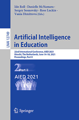 Kartonierter Einband Artificial Intelligence in Education von 
