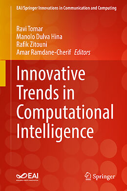 Livre Relié Innovative Trends in Computational Intelligence de 