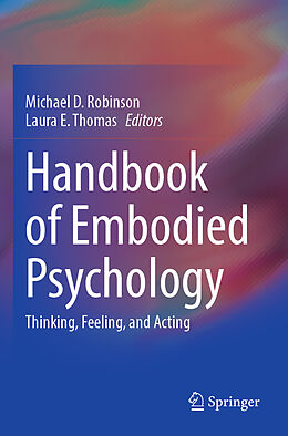 Couverture cartonnée Handbook of Embodied Psychology de 