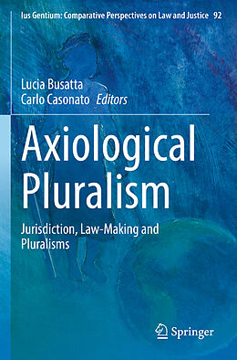 Couverture cartonnée Axiological Pluralism de 