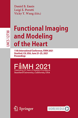 Couverture cartonnée Functional Imaging and Modeling of the Heart de 