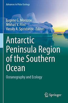 Couverture cartonnée Antarctic Peninsula Region of the Southern Ocean de 