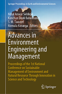 Fester Einband Advances in Environment Engineering and Management von 