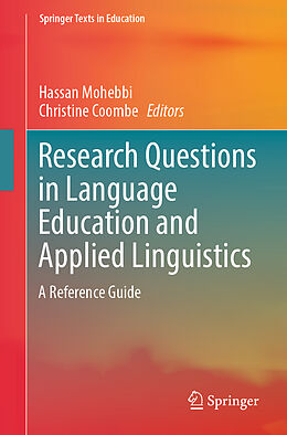 Kartonierter Einband Research Questions in Language Education and Applied Linguistics von 