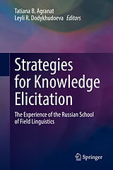 eBook (pdf) Strategies for Knowledge Elicitation de 