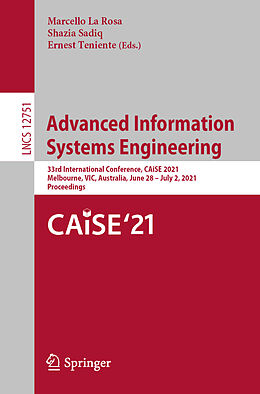 Kartonierter Einband Advanced Information Systems Engineering von 