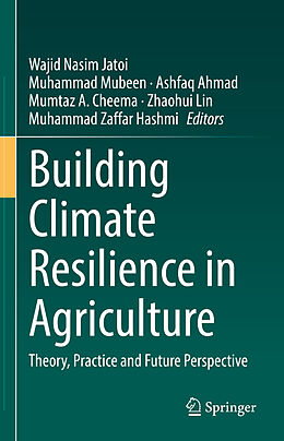 Livre Relié Building Climate Resilience in Agriculture de 