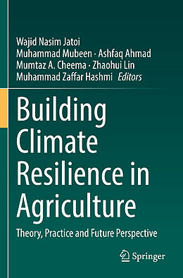 Couverture cartonnée Building Climate Resilience in Agriculture de 