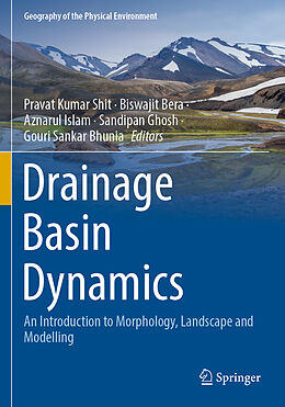 Couverture cartonnée Drainage Basin Dynamics de 