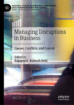 Livre Relié Managing Disruptions in Business de 