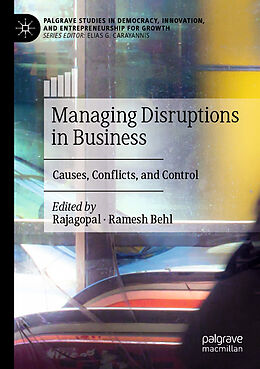 Couverture cartonnée Managing Disruptions in Business de 