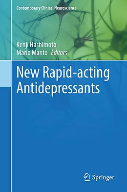 eBook (pdf) New Rapid-acting Antidepressants de 