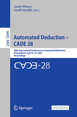 Kartonierter Einband Automated Deduction - CADE 28 von 