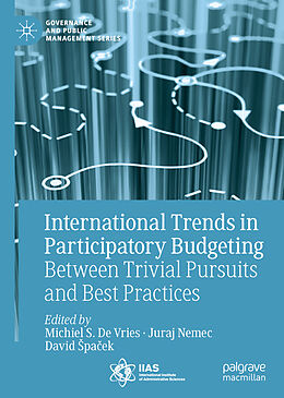 Livre Relié International Trends in Participatory Budgeting de 