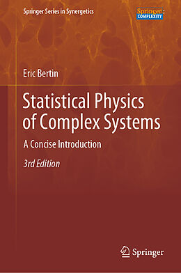 Fester Einband Statistical Physics of Complex Systems von Eric Bertin