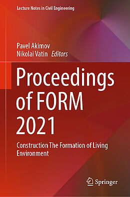 Fester Einband Proceedings of FORM 2021 von 