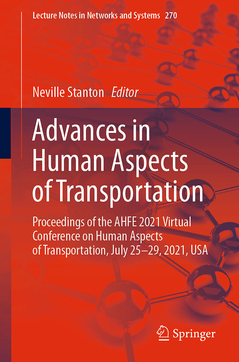 Advances in Human Aspects of Transportation