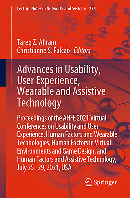 E-Book (pdf) Advances in Usability, User Experience, Wearable and Assistive Technology von 