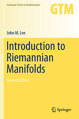 Kartonierter Einband Introduction to Riemannian Manifolds von John M. Lee