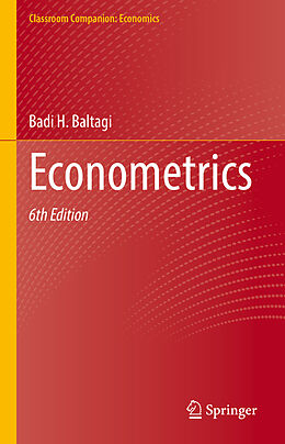 Fester Einband Econometrics von Badi H. Baltagi