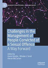 E-Book (pdf) Challenges in the Management of People Convicted of a Sexual Offence von 