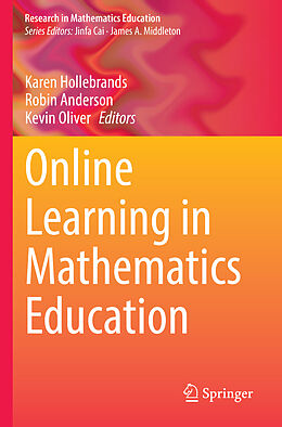 Couverture cartonnée Online Learning in Mathematics Education de 