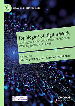 Couverture cartonnée Topologies of Digital Work de 