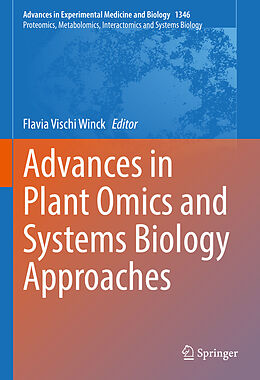 Fester Einband Advances in Plant Omics and Systems Biology Approaches von 