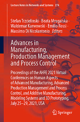 E-Book (pdf) Advances in Manufacturing, Production Management and Process Control von 