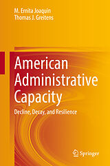 eBook (pdf) American Administrative Capacity de M. Ernita Joaquin, Thomas J. Greitens