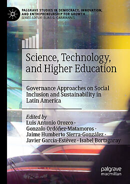 Couverture cartonnée Science, Technology, and Higher Education de 