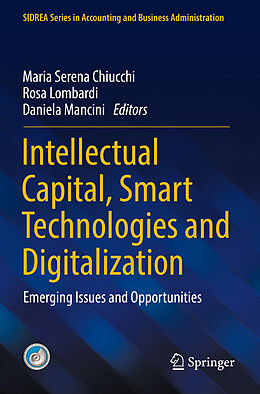 Couverture cartonnée Intellectual Capital, Smart Technologies and Digitalization de 