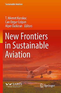 Couverture cartonnée New Frontiers in Sustainable Aviation de 