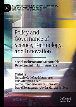 Livre Relié Policy and Governance of Science, Technology, and Innovation de 