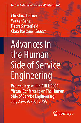 E-Book (pdf) Advances in the Human Side of Service Engineering von 